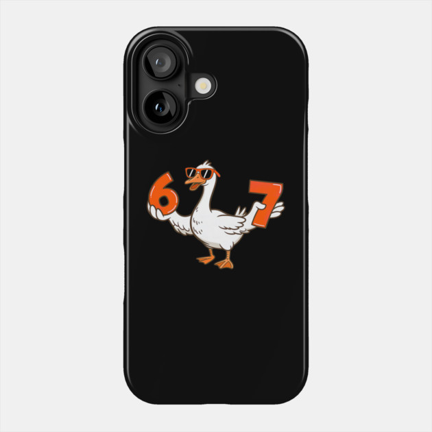 67 Meme Silly Goose 6 7 Six Seven Phone Case by yangho