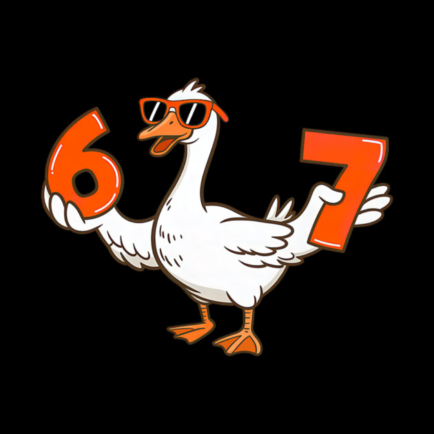 67 Meme Silly Goose 6 7 Six Seven by yangho