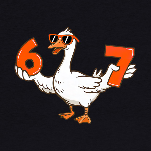 67 Meme Silly Goose 6 7 Six Seven by yangho