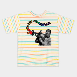 Louis Armstrong Kids T-Shirt