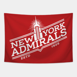 Scott Hunter #21 – New York Admirals-Heated Rivalry Tapestry
