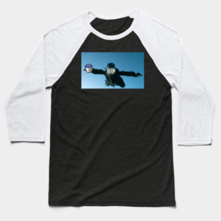 Tom Cruise falling on Minecraft Baseball T-Shirt