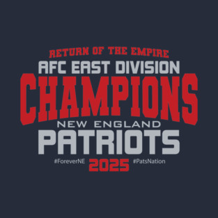 Patriots 2025 Division Champs