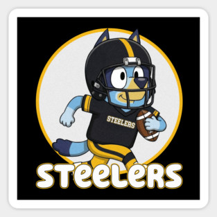 Bluey Pittsburgh Steelers Game Day M10708 Magnet