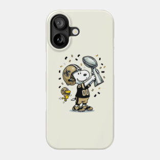 Funny Snoopy New Orleans Saints Player Football Fans Phone Case