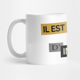Il est Interdit d'Interdire, Forbidden Saying, Mai 68 Mug