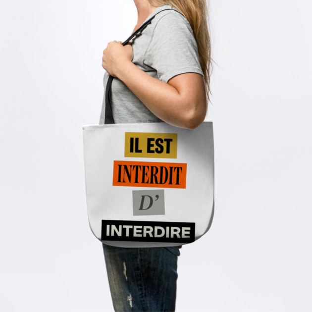 Il est interdit d'interdire, mai 68 by Art2Wear