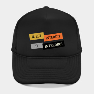 L'interdiction est interdite Mai 1968 Hat