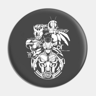 3 GENERATIONS RIDER Pin