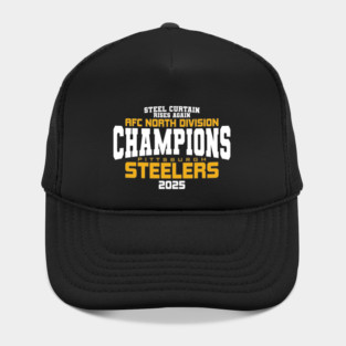 Steelers AFC North Champs 2025 Hat