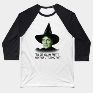 Wicked Witch Threat Baseball T-Shirt