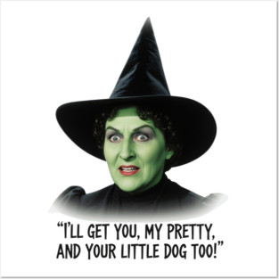 Wicked Witch Threat Posters and Art