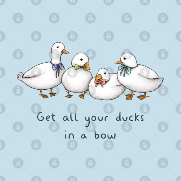 Ducks in a Bow by Sophie Corrigan