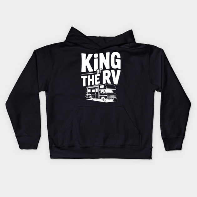 King of the RV Kids Hoodie by Frank Ring