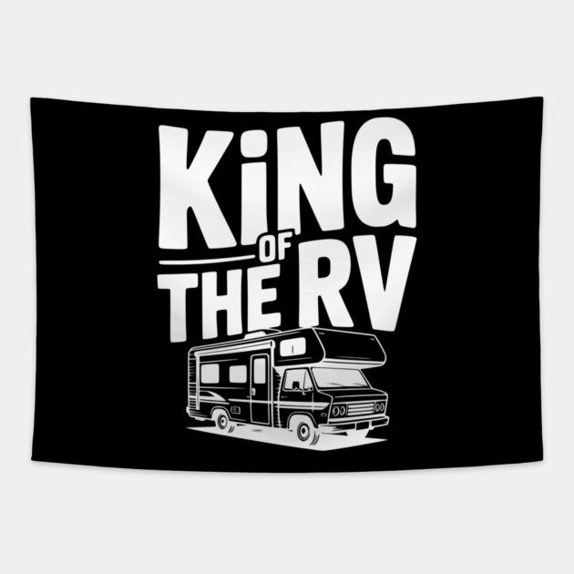 King of the RV Tapestry by Frank Ring