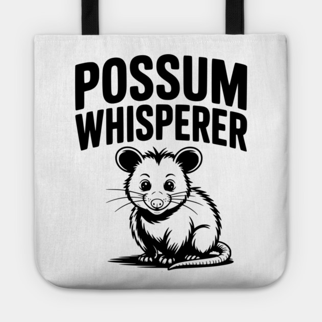 Possum Whisperer Tote by Frank Ring