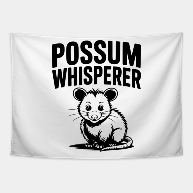 Possum Whisperer Tapestry by Frank Ring