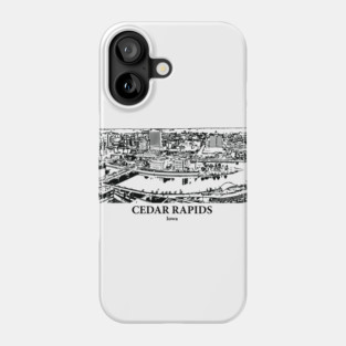 Cedar Rapids - Iowa Phone Case