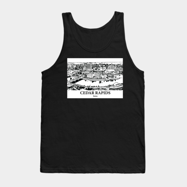 Cedar Rapids - Iowa Tank Top by Lakeric