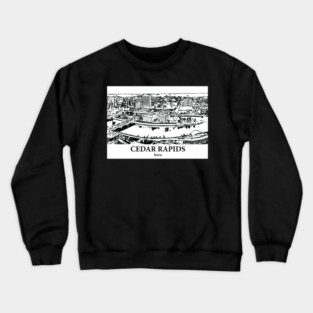 Cedar Rapids - Iowa Crewneck Sweatshirt