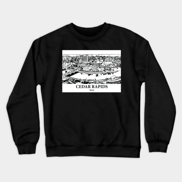 Cedar Rapids - Iowa Crewneck Sweatshirt by Lakeric