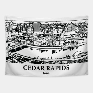 Cedar Rapids - Iowa Tapestry