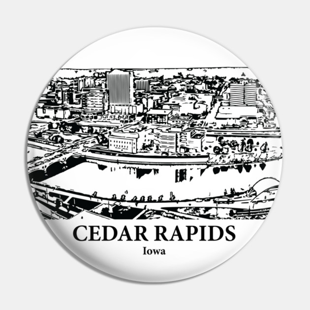 Cedar Rapids - Iowa Pin by Lakeric