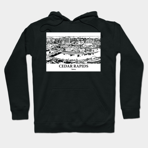 Cedar Rapids - Iowa Hoodie by Lakeric