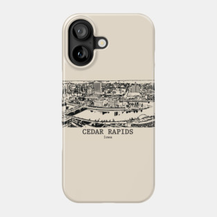 Cedar Rapids - Iowa Phone Case