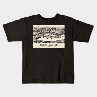 Cedar Rapids - Iowa Kids T-Shirt