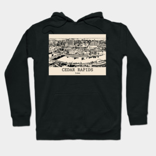 Cedar Rapids - Iowa Hoodie