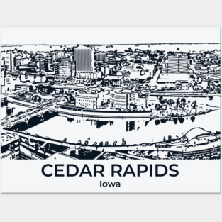 Cedar Rapids - Iowa Posters and Art