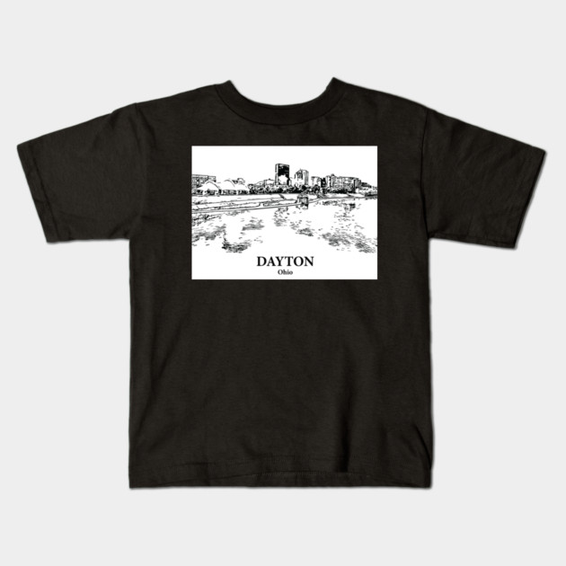 Dayton - Ohio Kids T-Shirt by Lakeric