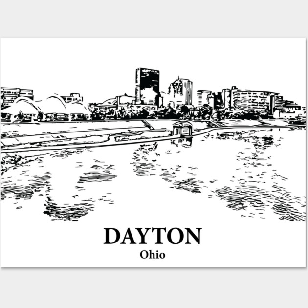 Dayton - Ohio Wall Art by Lakeric