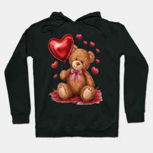 happy valentines day Girlfriends cute valentine Hoodie