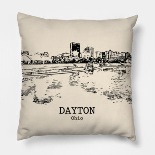 Dayton - Ohio Pillow