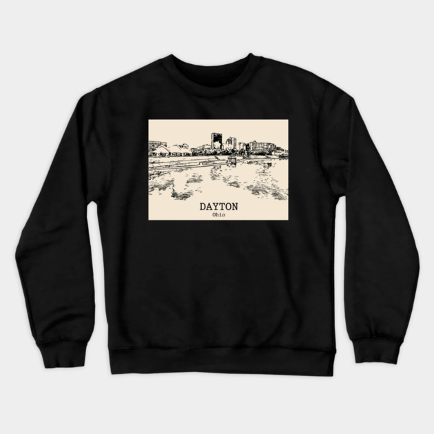 Dayton - Ohio Crewneck Sweatshirt by Lakeric