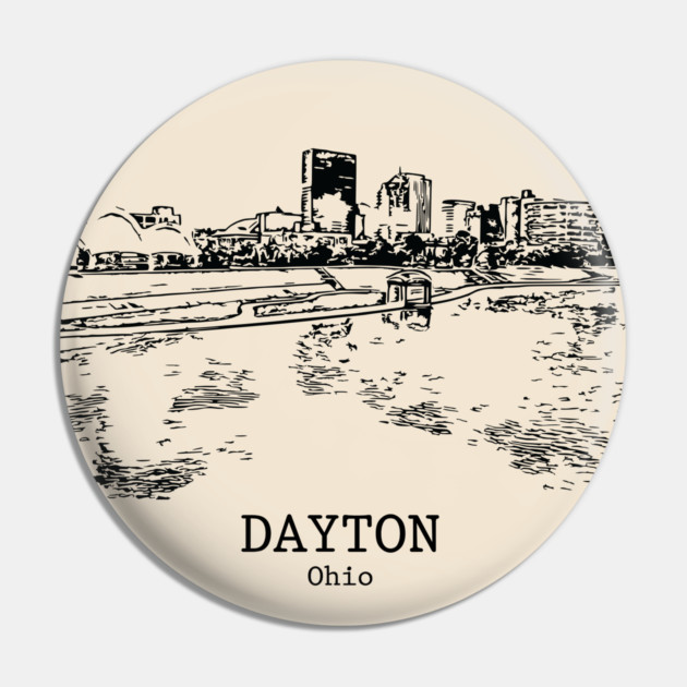 Dayton - Ohio Pin by Lakeric