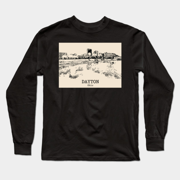 Dayton - Ohio Long Sleeve T-Shirt by Lakeric
