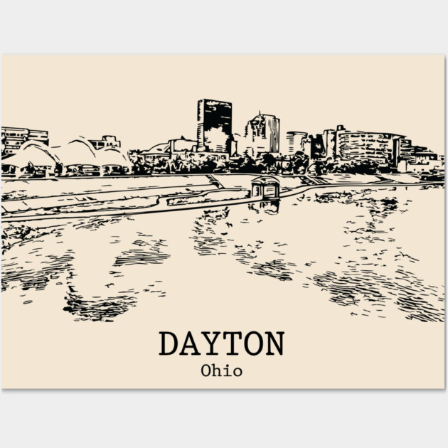 Dayton - Ohio Wall Art by Lakeric