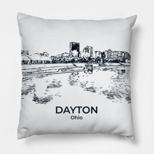 Dayton - Ohio Pillow
