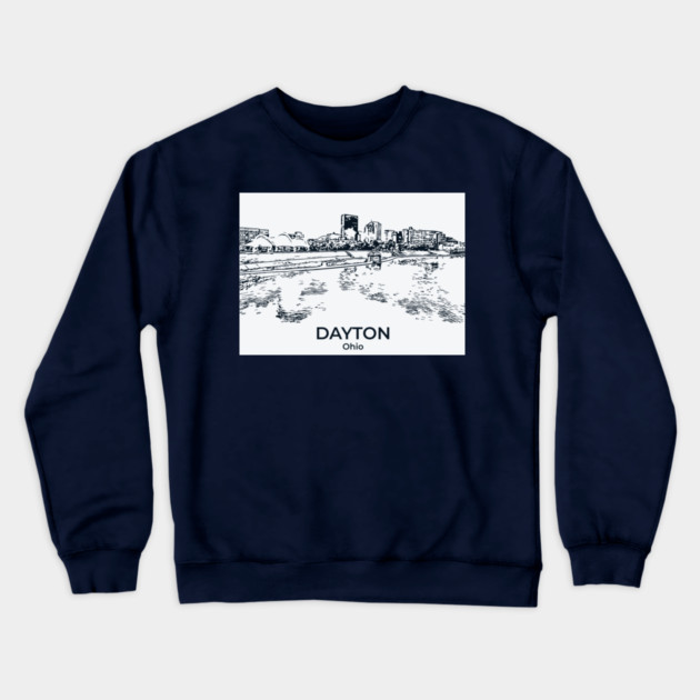 Dayton - Ohio Crewneck Sweatshirt by Lakeric
