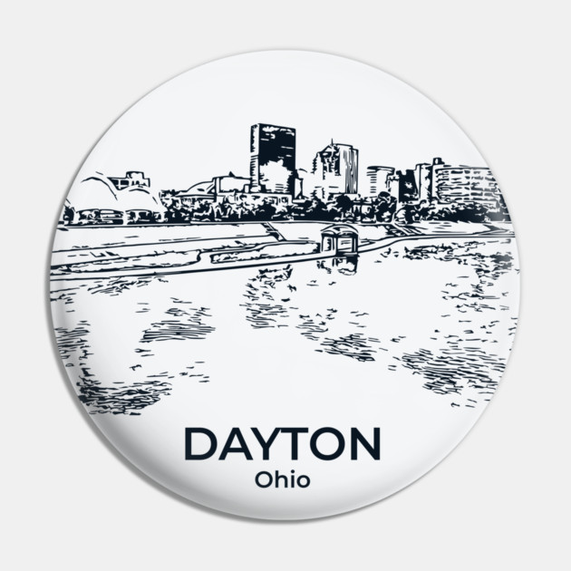 Dayton - Ohio Pin by Lakeric