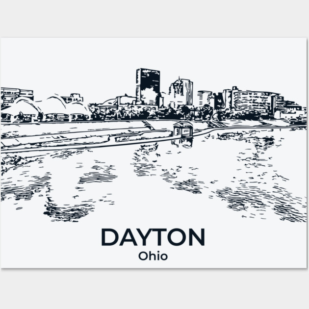 Dayton - Ohio Wall Art by Lakeric