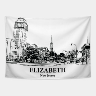 Elizabeth - New Jersey Tapestry
