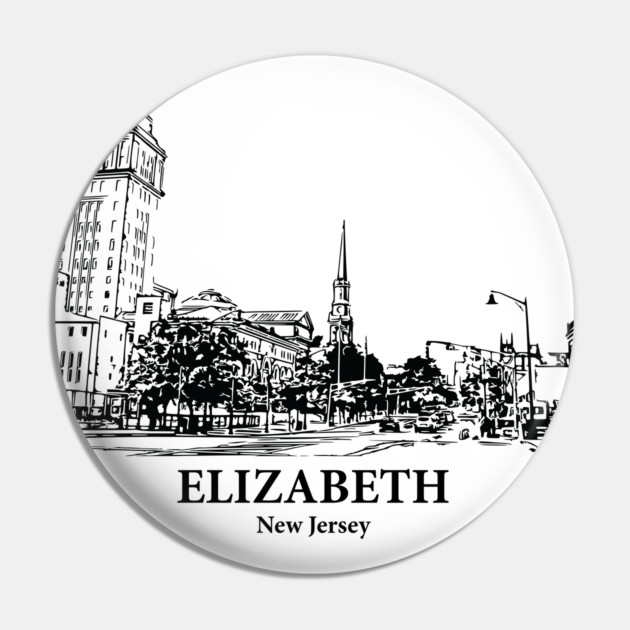 Elizabeth - New Jersey Pin by Lakeric