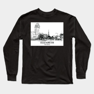 Elizabeth - New Jersey Long Sleeve T-Shirt