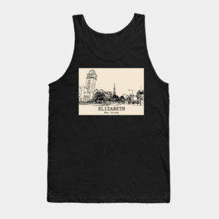 Elizabeth - New Jersey Tank Top