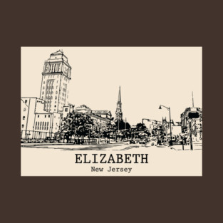 Elizabeth - New Jersey T-Shirt