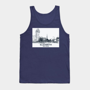 Elizabeth - New Jersey Tank Top